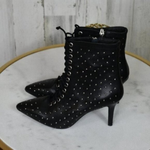 Archive | Delancey Studded Booties | Black - Picture 5 of 6
